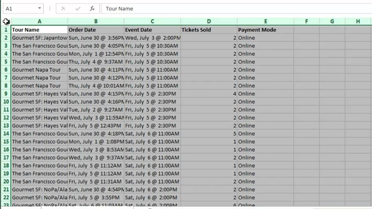 excel for mac condense text